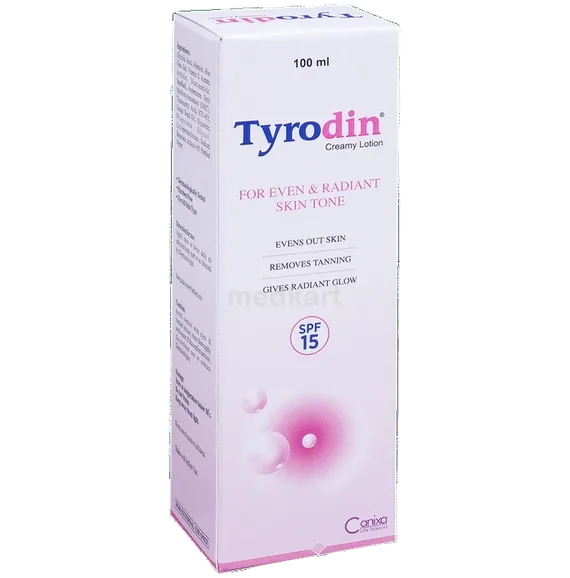 tyrodin creamy lotion 100 ml